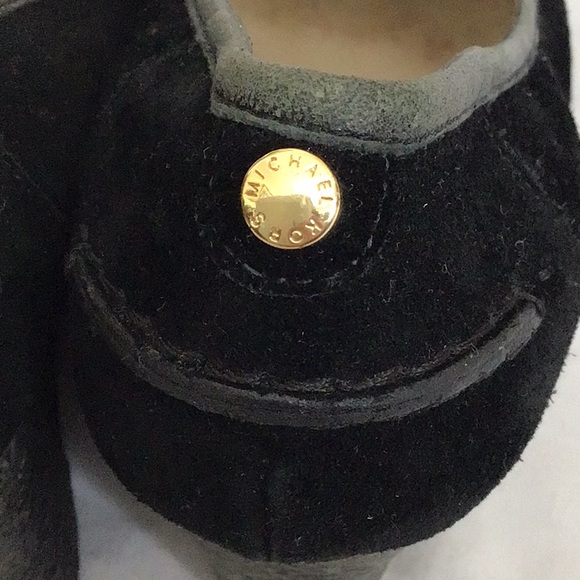 Michael Kors womens wedge heal shoes Penny loafer - Picture 2 of 5